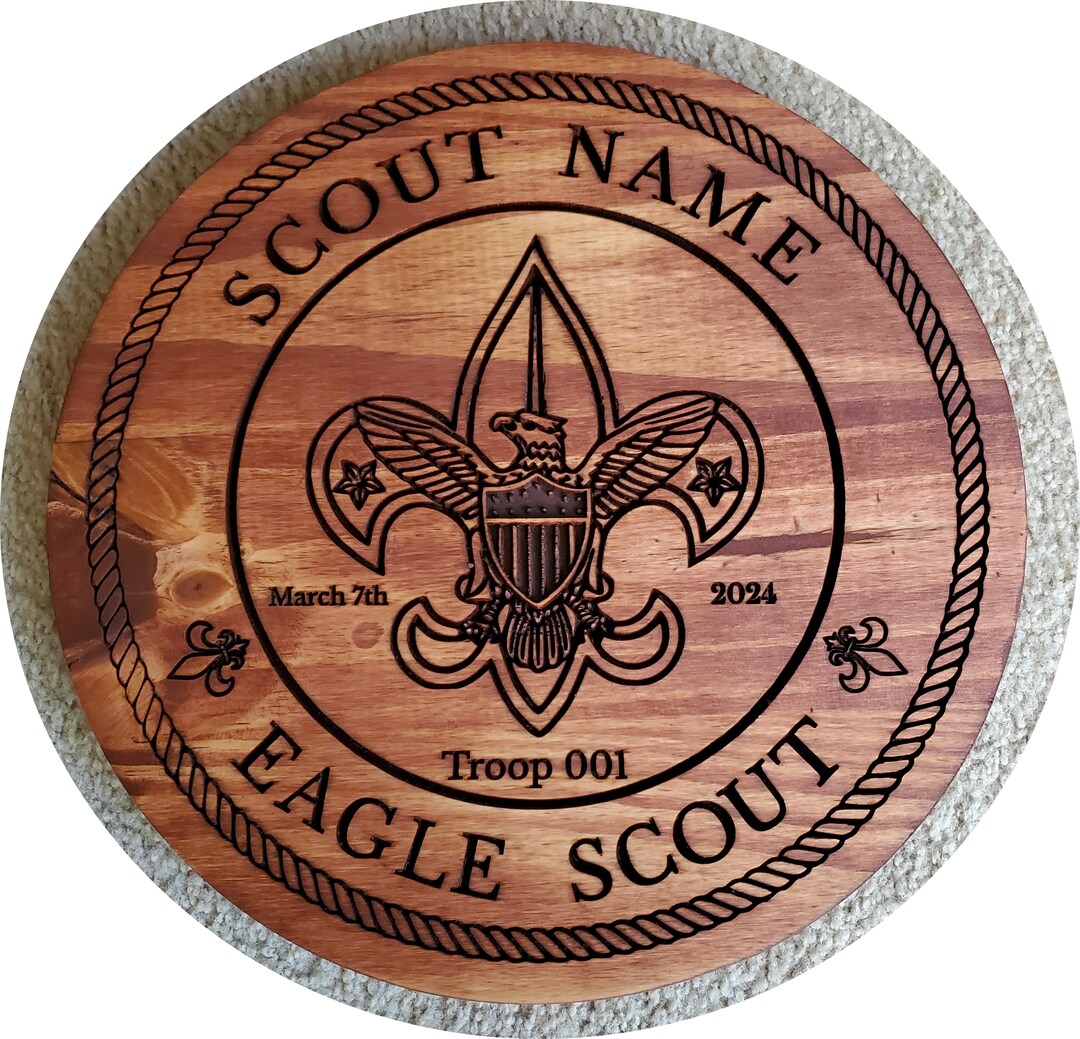 EAGLE Scout AWARD Plaque for Scouts Personalized Award Scout Ceremony Gift Honoring Achievements and Growth MakerPlace by Michaels